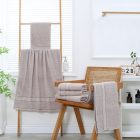 Sunflower® Fürdőlepedő, törölköző, 50x100 cm, szürke színű