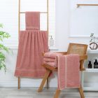 Sunflower® Fürdőlepedő, törölköző, 70x140 cm, gesztenyepüré-barna színű