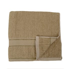   Sunflower® Fürdőlepedő, törölköző, 50x100 cm, világos-barna színű