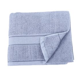   Sunflower® Fürdőlepedő, törölköző, 70x140 cm, kékes-szürke színű