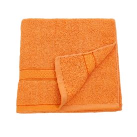   Sunflower® Fürdőlepedő, törölköző, 70x140 cm, narancs-sárga színű