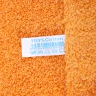 Sunflower® Fürdőlepedő, törölköző, 70x140 cm, narancs-sárga színű