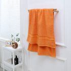 Sunflower® Fürdőlepedő, törölköző, 70x140 cm, narancs-sárga színű