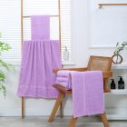 Sunflower® Fürdőlepedő, törölköző, 50x100 cm,  orgona-lila színű