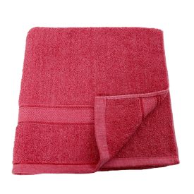   Sunflower® Fürdőlepedő, törölköző, 70x140 cm, Bordó színű