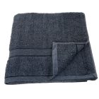 Sunflower® Fürdőlepedő, törölköző, 50x100 cm,  fekete színű