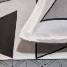  Ágyneműhuzat garnitúra 6 részes, paplanhuzat méret 220x200cm, 2 személyes, szürk/fehér mintás