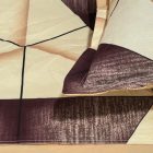  Ágyneműhuzat garnitúra 6 részes, paplanhuzat méret 200x220cm, 2 személyes, barna mintás