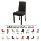 Sunflower® székhuzat, univerzális, rugalmas, bársony, fekete