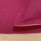  Ágyneműhuzat garnitúra 6 részes, paplanhuzat méret 200x220cm, 2 személyes, bordó/barna