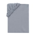 Sunflower® Mikroplüss gumis lepedő, 200x200 cm, maximális magasság 26 cm, sötétkék színű