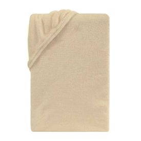   Sunflower® Mikroplüss gumis lepedő, 230x200 cm, maximális magasság 26 cm, világosbarna színű