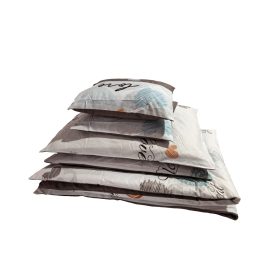    Ágyneműhuzat garnitúra 7 részes, paplanhuzat méret 140x200cm, 2 személyes, fehér/barna szív mintás