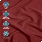 Sunflower® Gumis lepedő, 100x200 cm, maximális magasság 26 cm,  lilásbordó színű