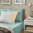 Sunflower® Gumis lepedő, 100x200 cm, maximális magasság 26 cm, mentazöld színű