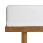 Sunflower® Gumis lepedő, 200x200 cm, maximális magasság 26 cm, fehér színű